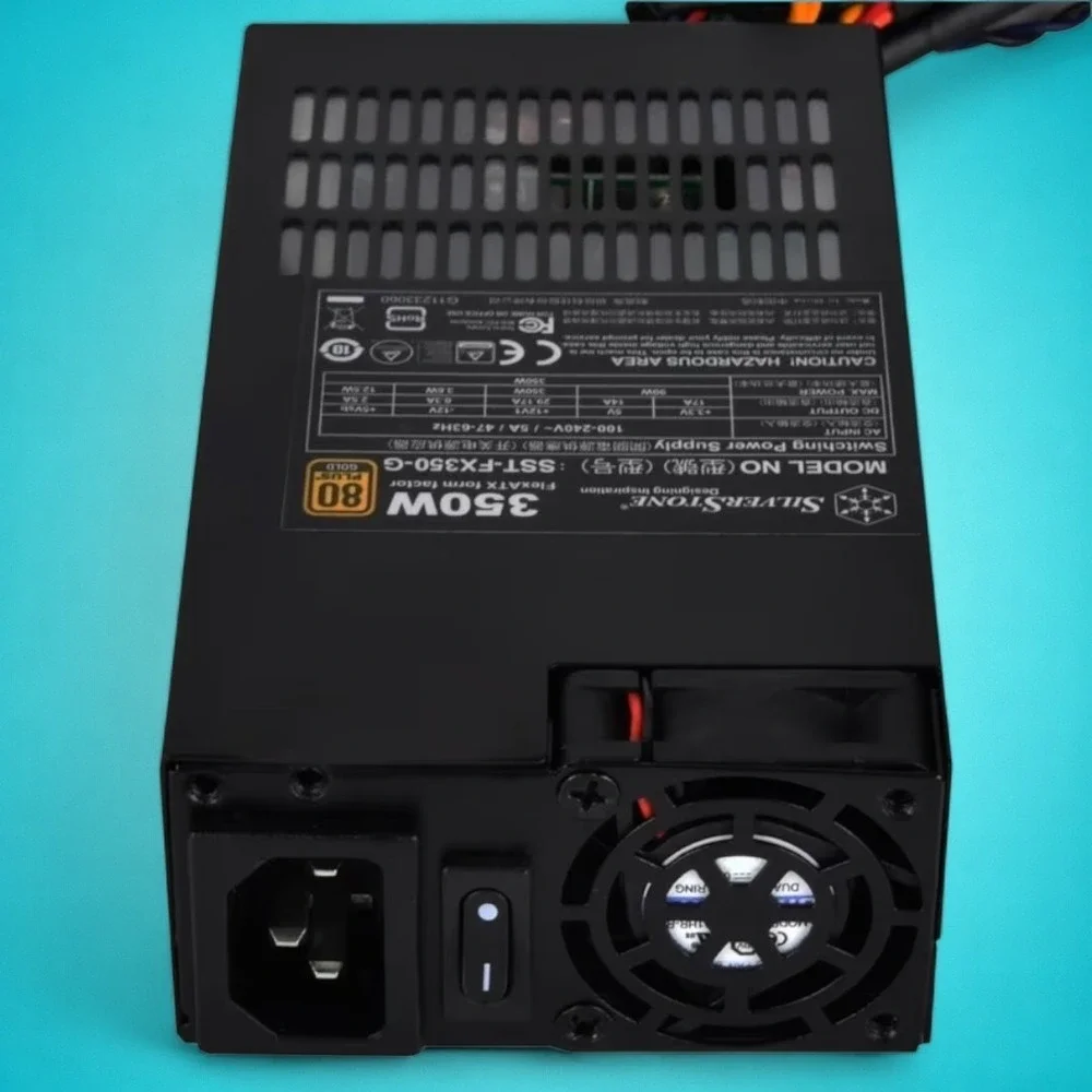 SilverStone 350W Flex ATX Power Supply 80 Plus Gold 6Pin PCIe - NEW